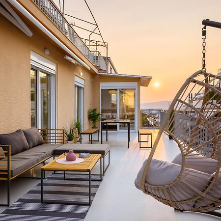 The H Experience - Urban 2Bd Rooftop Athens Center Bagian luar foto