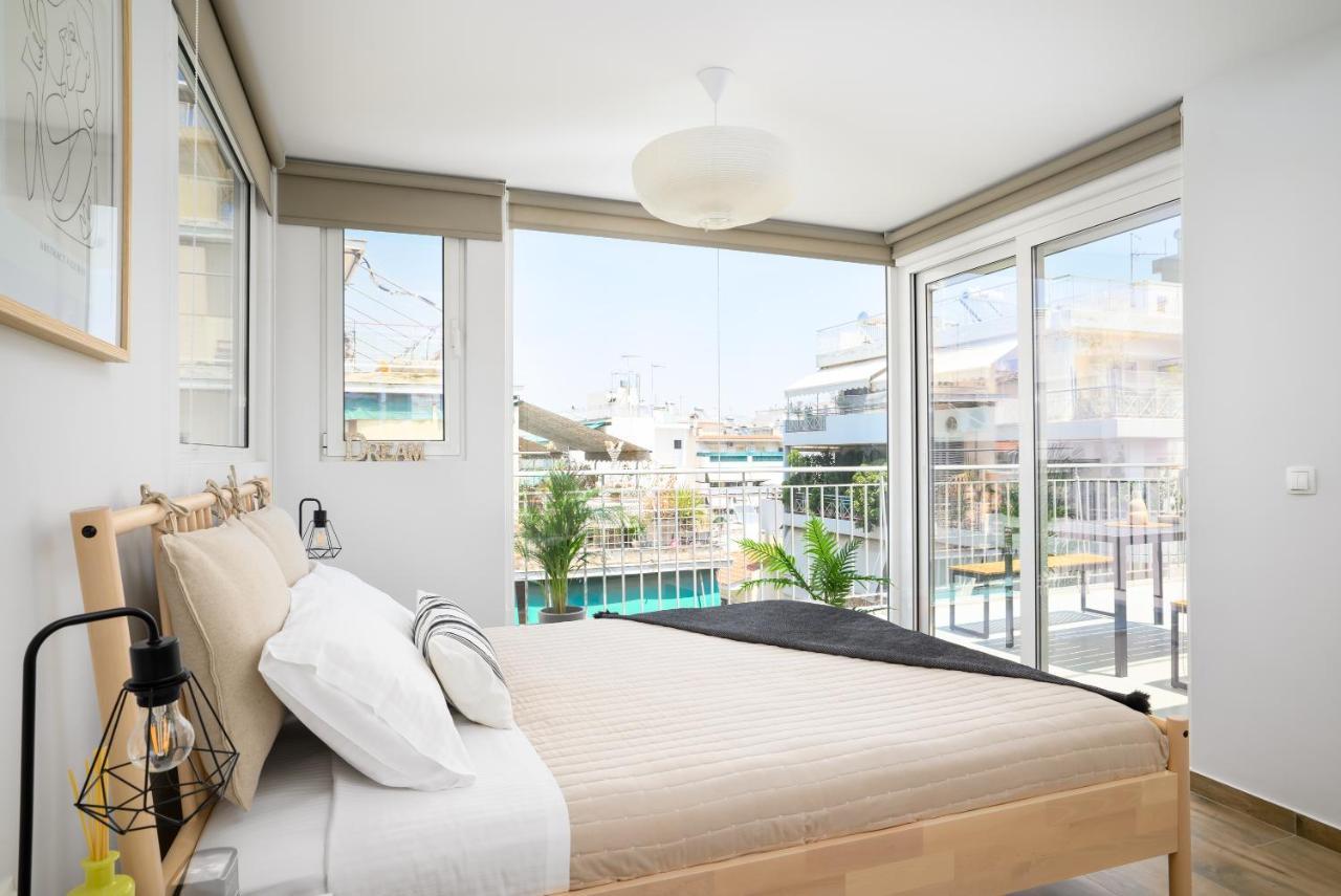 The H Experience - Urban 2Bd Rooftop Athens Center Bagian luar foto
