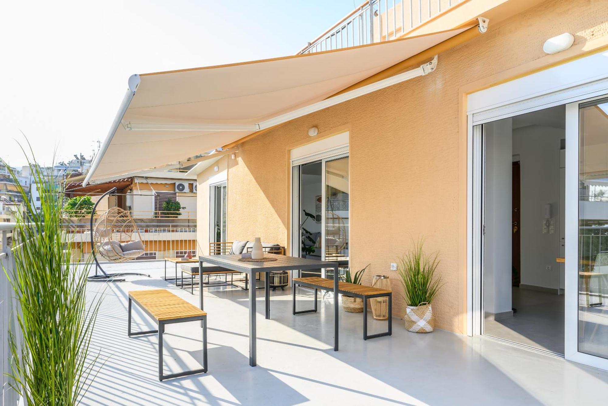 The H Experience - Urban 2Bd Rooftop Athens Center Bagian luar foto